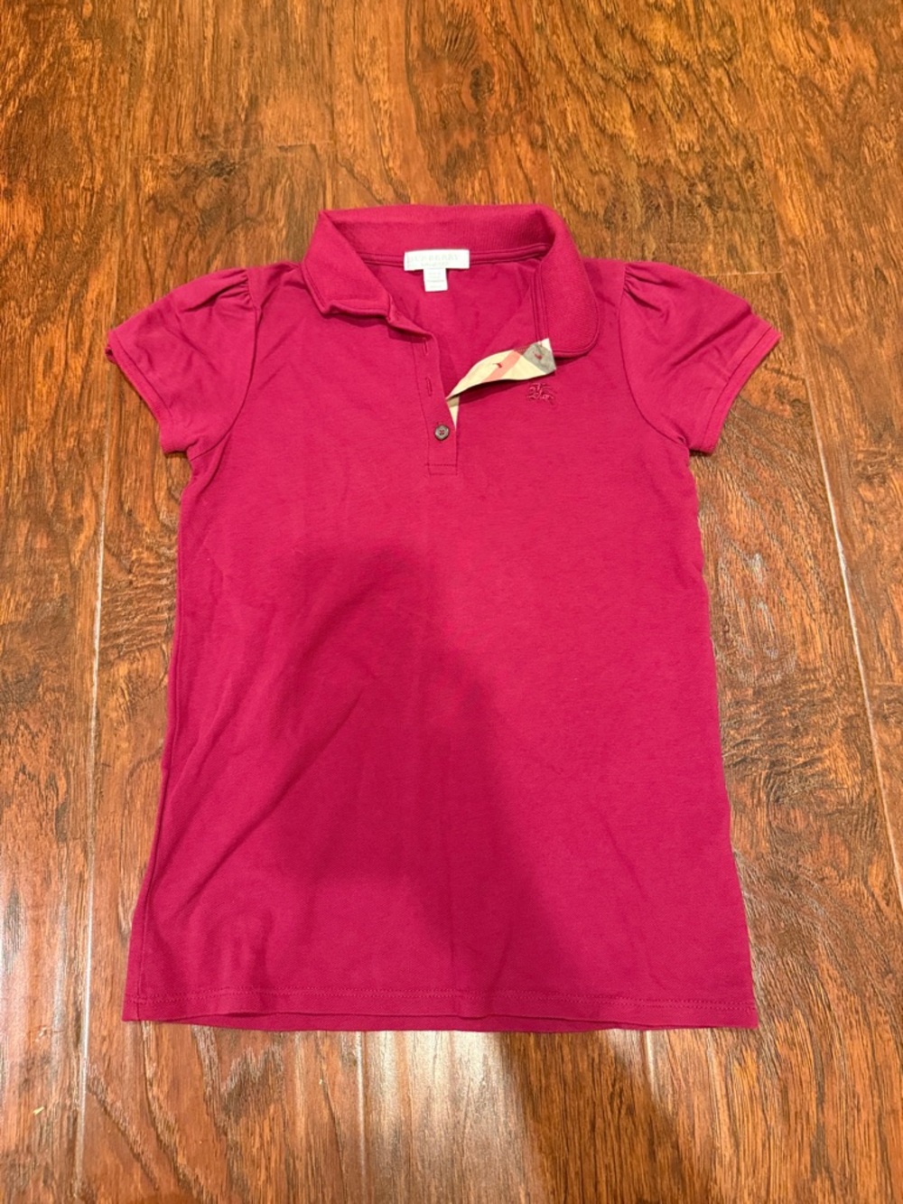 Burberry Fuchsia Polo Top kids / girls